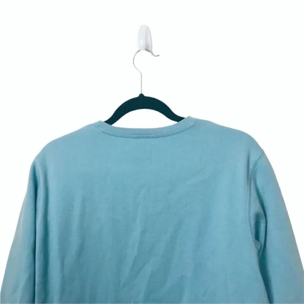 Nike Blue Logo Pullover Sweatshirt - Picture 5 of 10